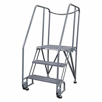 Tilt and Roll Ldr Steel 60In. H. Gray