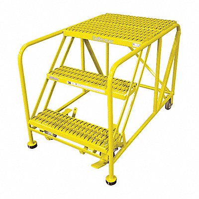 Work Platform 3 Step Steel 30In. H.