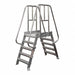 Crossover Ladder 7 Step Aluminum 98In. H