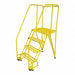 Tilt and Roll Ldr Steel 70In. H. Yellow