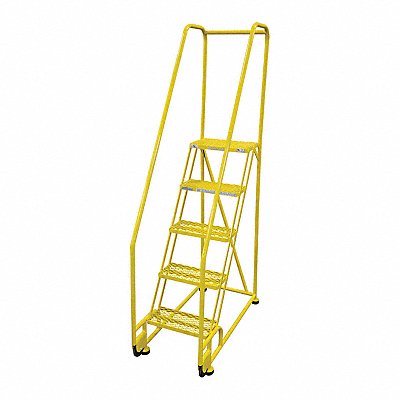 Tilt and Roll Ldr Steel 80In. H. Yellow