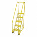 Tilt and Roll Ldr Steel 80In. H. Yellow