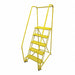 Tilt and Roll Ldr Steel 80In. H. Yellow