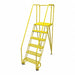 Tilt and Roll Ldr Steel 90In. H. Yellow