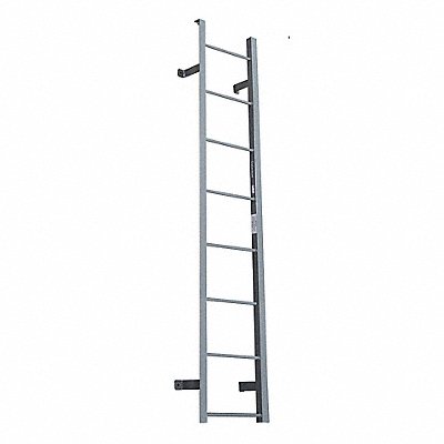 Fixed Ladder 7 ft H. Steel 8 Rungs