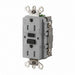 Recept Gray 15 A GFCI 2P3W Bk Sd 1PK