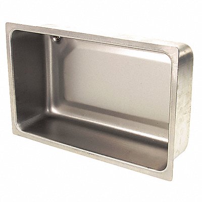 Well Pan 500 Rd Corner with Drain