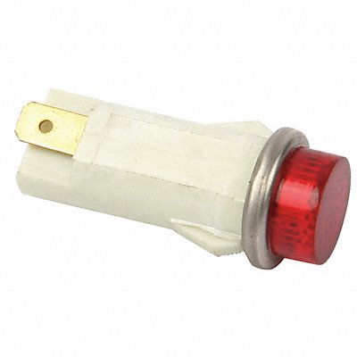 Light Indicator 250V Red Round