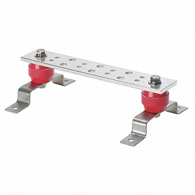 Busbar Copper Grounding Bar L 10in