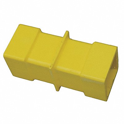 Collar Connector Steel Yellow 9 In.