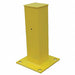 Tubular Mounting Post 10 In x 18 In Ylw