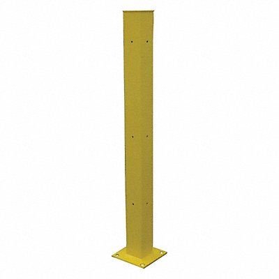 Tubular Mounting Post 10 In x 60 In Ylw