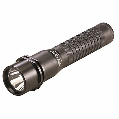 Handheld Flashlight Aluminum Black 375lm