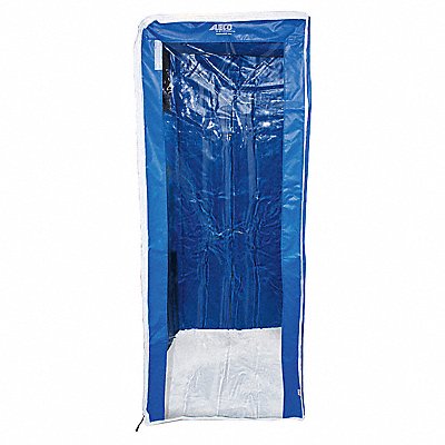 Pan Rack Cover 23 x 28 x 64 in Blue