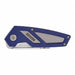 Folding Utility Knife 6-1/8 in Blue/Gray