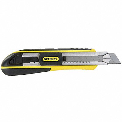 Snap-Off Utility Knife 7 In Black/Yellow