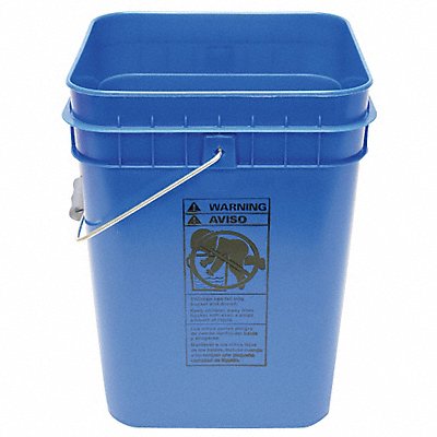 K4865 Pail Polyethylene Blue Open Head