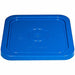 K4871 Plastic Pail Lid Blue HDPE 10 5/16 in