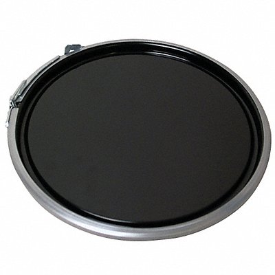 Cover and Ring Black Steel