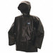 Rain Jacket w/Hood 0.45mm PVC Green XL