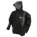 G5389 Rain Jacket w/Hood 0.75mm PVC Green M