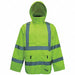 G5391 Rain Jacket Class 3 Type R Ylw/Grn S