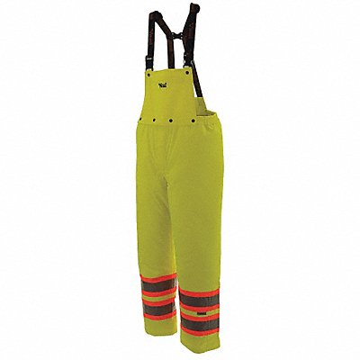 Rain Bib Overall Class E Yellow/Green S