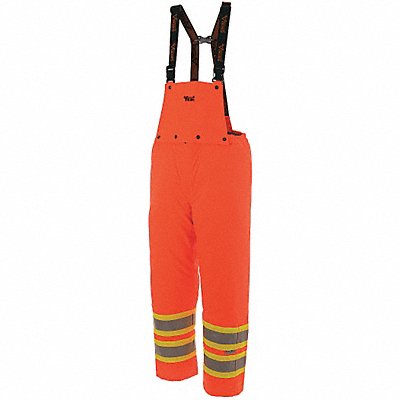 Rain Bib Overall Class E Orange 3XL