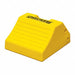 Wheel Chock 10 In H Urethane Yellow