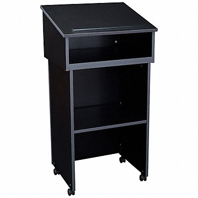 Tabletop Lectern with AV Cart/Lectern Ba
