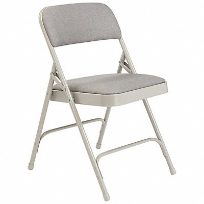 Folding Chair Gray 18-3/4 in PK4