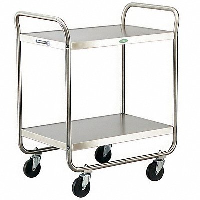 Tubular Utility Cart 30 in L SS