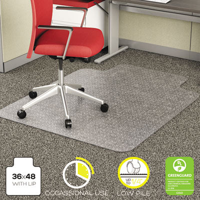 CHAIRMAT,36X48 LIP,NOBVL