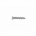 Wall Anchor Screw 1-1/2L 3/16 D PK100 