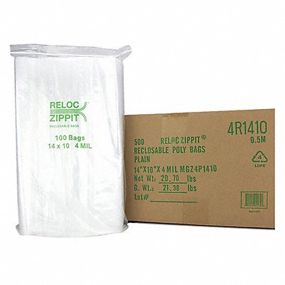 Reclosable Poly Bags