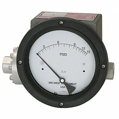 Pressure Gauge 0 to 10 psi