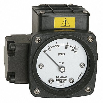K4589 Pressure Gauge 0 to 20 In H2O