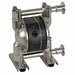 DblDiaphPmp FNPT PTFE/SSteel 1/4in 14gpm