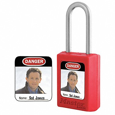 Photo ID Label 1 1/4 inx1 in Vinyl PK6