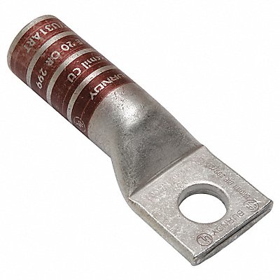 OneHoleLugCmprsnConn Long Brown 20/299