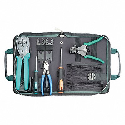 Crimp Tool Kit Solar 9 Pc