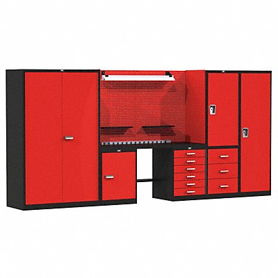 Modular Cabinet Set 78 H 132 W 24 D