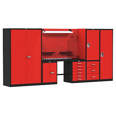 Modular Cabinet Set 78 H 168 W 24 D