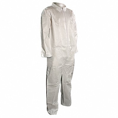 Collared Coveralls White M Straight PK25