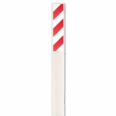 Flexible Marker Stake Fbrgls Red/Wht/Wht