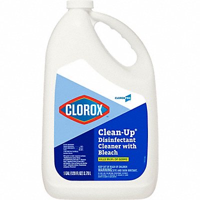 Disinfectant Cleaner w/ Bleach 128oz PK4