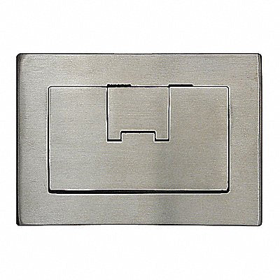 Rectangular Floor Box Cvr 1-Gang Ss