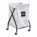 X-Frame Cart 6 Bu White Vinyl