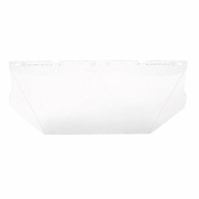 Visor Polycarb Clear 8x17 In