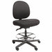 Big/Tall Chair Vinyl Black 24-34 Seat Ht